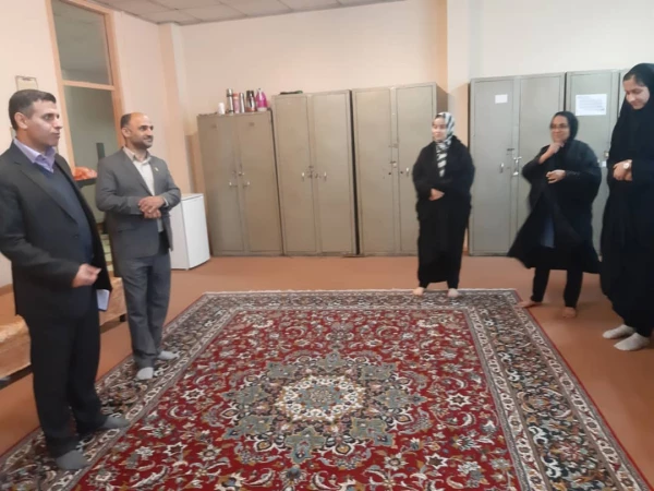 بازدید کارشناسان حوزه نظارت و ارزیابی، امور دانشجویی استان از  مرکز حضرت فاطمه (س) قائم شهر  2