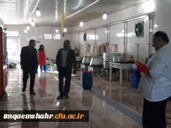 بازدید کارشناسان حوزه نظارت و ارزیابی، امور دانشجویی استان از  مرکز حضرت فاطمه (س) قائم شهر  2