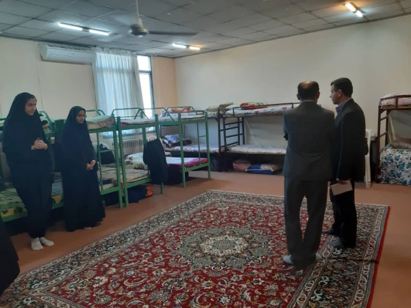 بازدید کارشناسان حوزه نظارت و ارزیابی، امور دانشجویی استان از  مرکز حضرت فاطمه (س) قائم شهر  2