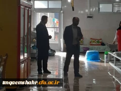 بازدید کارشناسان حوزه نظارت و ارزیابی، امور دانشجویی استان از  مرکز حضرت فاطمه (س) قائم شهر  2