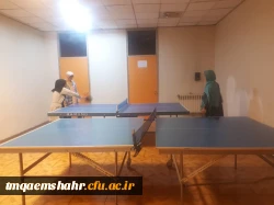 ورزش،شادابی و نشاط ویژگی بارز دانشجو معلمان می باشد. 5