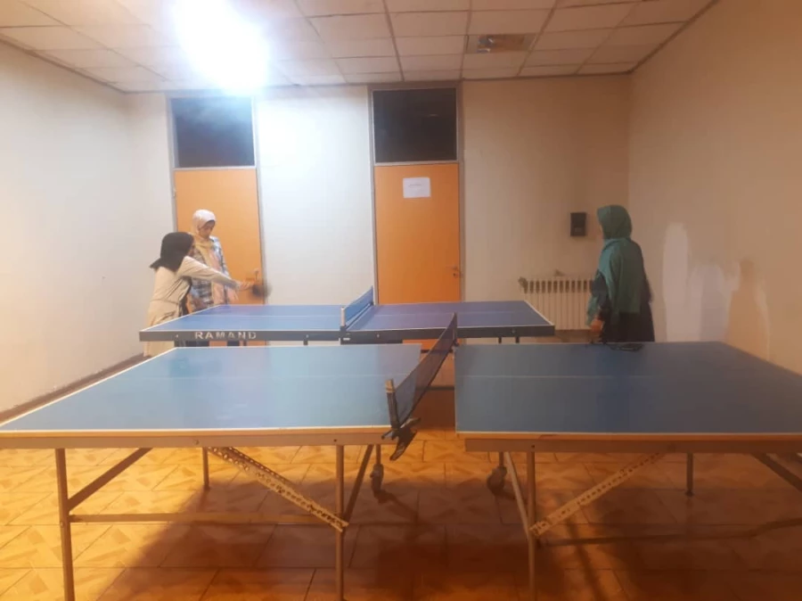 ورزش،شادابی و نشاط ویژگی بارز دانشجو معلمان می باشد. 5