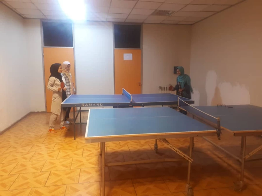 ورزش،شادابی و نشاط ویژگی بارز دانشجو معلمان می باشد. 8