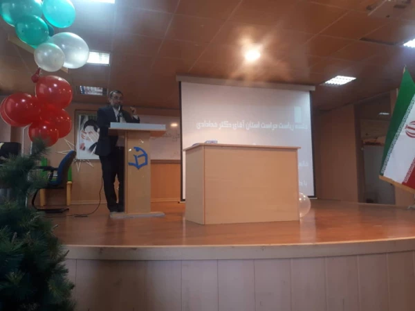 جلسه و نشست صمیمی آقای دکتر خدادادی رییس حراست استان با دانشجو معلمان مرکز آموزش عالی حضرت فاطمه (س) قائم شهر برگزار شد. 2