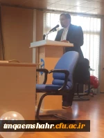 جلسه و نشست صمیمی آقای دکتر خدادادی رییس حراست استان با دانشجو معلمان مرکز آموزش عالی حضرت فاطمه (س) قائم شهر برگزار شد. 2