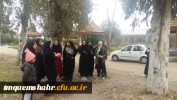 اردوی دانشجویی مشترک   مراکز اموزش عالی واحد خواهران ساری و قائم شهر به مناسبت روز دانشجو برگزار شد.  8