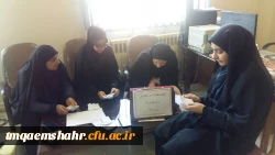 انتخابات کانون همیاران سلامت روان مرکز اموزش عالی حضرت فاطمه (س) قائم شهر برگزار شد . 2