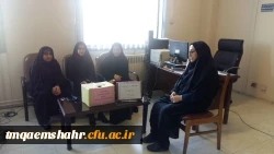 انتخابات کانون همیاران سلامت روان مرکز اموزش عالی حضرت فاطمه (س) قائم شهر برگزار شد . 2