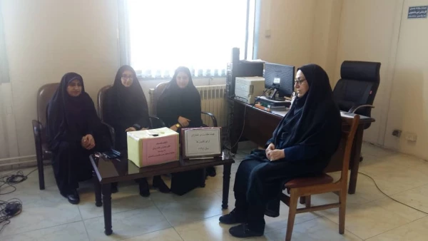 انتخابات کانون همیاران سلامت روان مرکز اموزش عالی حضرت فاطمه (س) قائم شهر برگزار شد . 2