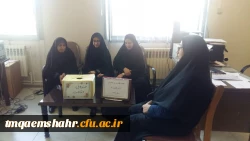 انتخابات کانون همیاران سلامت روان مرکز اموزش عالی حضرت فاطمه (س) قائم شهر برگزار شد . 2
