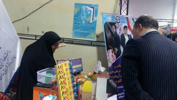 نمایشگاه فن بازار و پژوهش  دانشگاه های فرهنگیان مازندران با سرپرستی مرکز آموزش عالی حضرت فاطمه (س) قائم شهر برگزار شد . 2