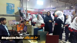 نمایشگاه فن بازار و پژوهش  دانشگاه های فرهنگیان مازندران با سرپرستی مرکز آموزش عالی حضرت فاطمه (س) قائم شهر برگزار شد . 2