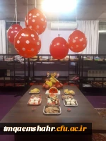 جشن شب یلدا در مرکز اموزش عالی حضرت فاطمه (س) قائم شهر برگزار شد . 2
