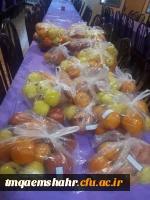 جشن شب یلدا در مرکز اموزش عالی حضرت فاطمه (س) قائم شهر برگزار شد . 2