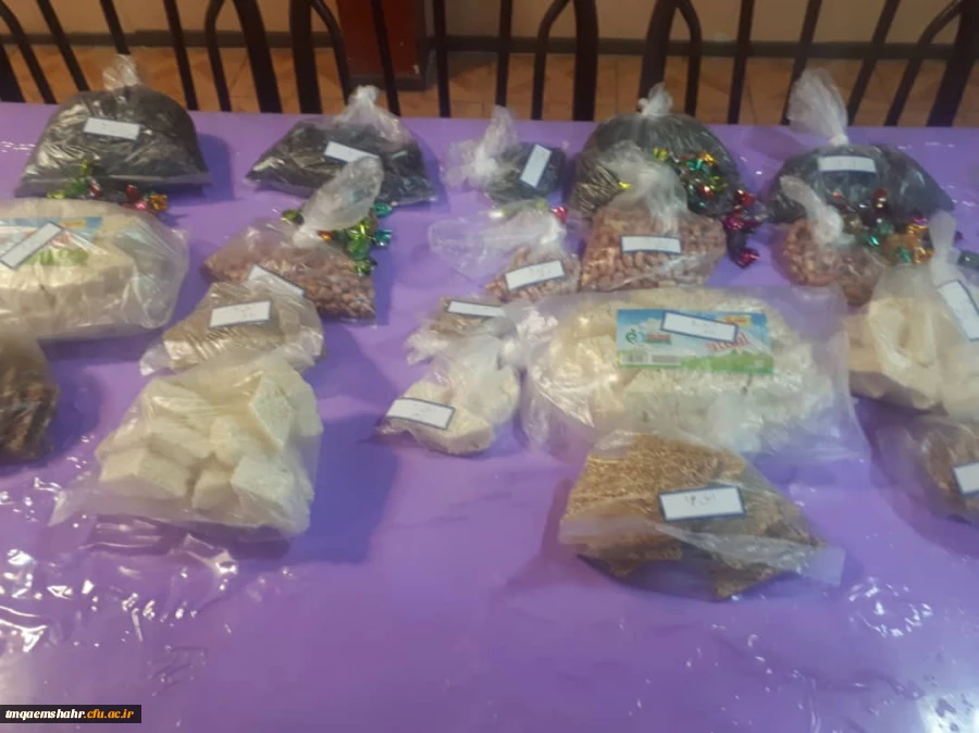 جشن شب یلدا در مرکز اموزش عالی حضرت فاطمه (س) قائم شهر برگزار شد.  2