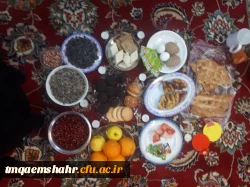 جشن شب یلدا در مرکز اموزش عالی حضرت فاطمه (س) قائم شهر برگزار شد.  2