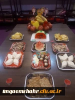 جشن شب یلدا در مرکز اموزش عالی حضرت فاطمه (س) قائم شهر برگزار شد . 2