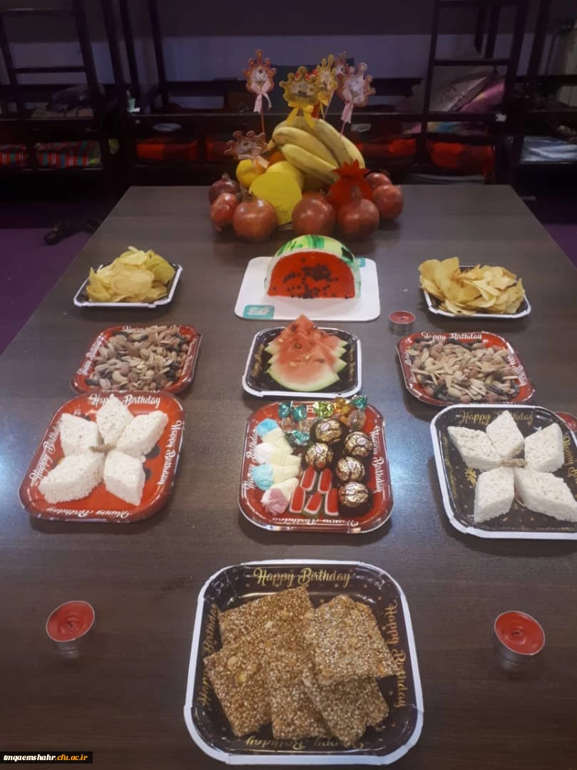 جشن شب یلدا در مرکز اموزش عالی حضرت فاطمه (س) قائم شهر برگزار شد . 2