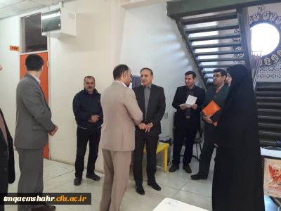  بازدید گروه نظارت و ارزیابی استان از روند برگزاری امتحانات پایان ترم اول (دی ماه 98) مرکز اموزش عالی حضرت فاطمه (س) قائم شهر صورت گرفت . 