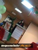 ویژه برنامه  دهه فجر ،جشن پیروزی انفلاب و گرامیداشت چهلمین روز شهادت سردار سلیمانی در مرکز اموزش عالی حضرت فاطمه (س) قائم شهر برگزار شد.  2