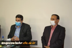 بازدید رئیس دانشگاه فرهنگیان کشور از مرکز حضرت فاطمه (س)قایمشهر 2
