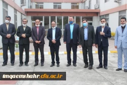 بازدید رئیس دانشگاه فرهنگیان کشور از مرکز حضرت فاطمه (س)قایمشهر 2