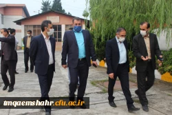 بازدید رئیس دانشگاه فرهنگیان کشور از مرکز حضرت فاطمه (س)قایمشهر 2