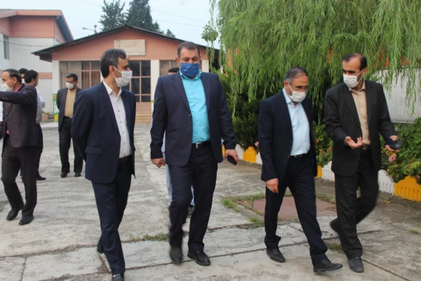 بازدید رئیس دانشگاه فرهنگیان کشور از مرکز حضرت فاطمه (س)قایمشهر 2