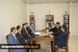 بازدید رئیس دانشگاه فرهنگیان کشور از مرکز حضرت فاطمه (س)قایمشهر 2