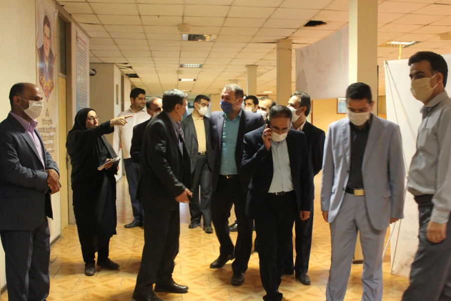 بازدید رئیس دانشگاه فرهنگیان کشور از مرکز حضرت فاطمه (س)قایمشهر 2