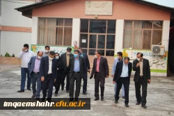 بازدید رئیس دانشگاه فرهنگیان کشور از مرکز حضرت فاطمه (س)قایمشهر 2