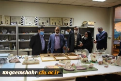 بازدید رئیس دانشگاه فرهنگیان کشور از مرکز حضرت فاطمه (س)قایمشهر 2