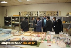 بازدید رئیس دانشگاه فرهنگیان کشور از مرکز حضرت فاطمه (س)قایمشهر 2