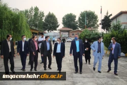 بازدید رئیس دانشگاه فرهنگیان کشور از مرکز حضرت فاطمه (س)قایمشهر 2