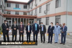 بازدید رئیس دانشگاه فرهنگیان کشور از مرکز حضرت فاطمه (س)قایمشهر 2