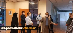 بازدید دکتر اسلامی راد مدیریت محترم  پردیس های استان 