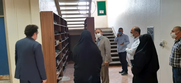 بازدید دکتر اسلامی راد مدیریت محترم  دانشگاه فرهنگیان استان از مرکز حضرت فاطمه (س) 2