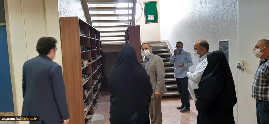 بازدید دکتر اسلامی راد مدیریت محترم  دانشگاه فرهنگیان استان از مرکز حضرت فاطمه (س) 2