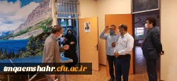 بازدید دکتر اسلامی راد مدیریت محترم  دانشگاه فرهنگیان استان از مرکز حضرت فاطمه (س) 2