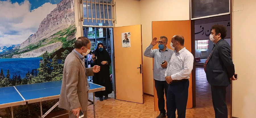 بازدید دکتر اسلامی راد مدیریت محترم  دانشگاه فرهنگیان استان از مرکز حضرت فاطمه (س) 2