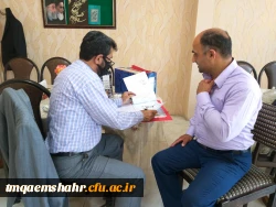 حضور مسئول نظارت و ارزیابی استان در مرکز حضرت فاطمه(س) قائمشهر 2