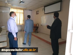 حضور مسئول نظارت و ارزیابی استان در مرکز حضرت فاطمه(س) قائمشهر 2