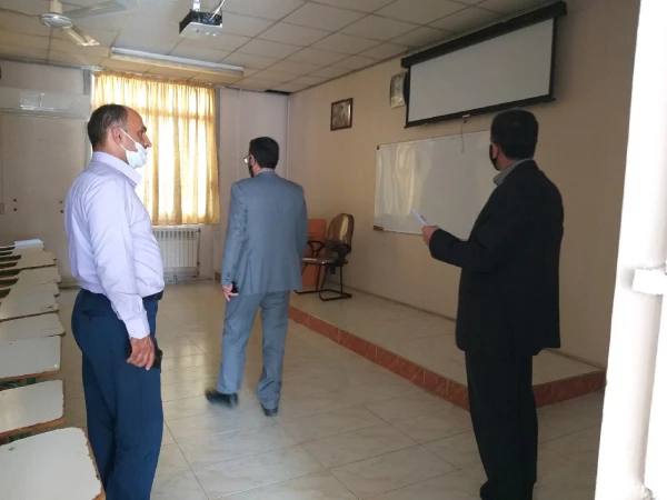 حضور مسئول نظارت و ارزیابی استان در مرکز حضرت فاطمه(س) قائمشهر 2
