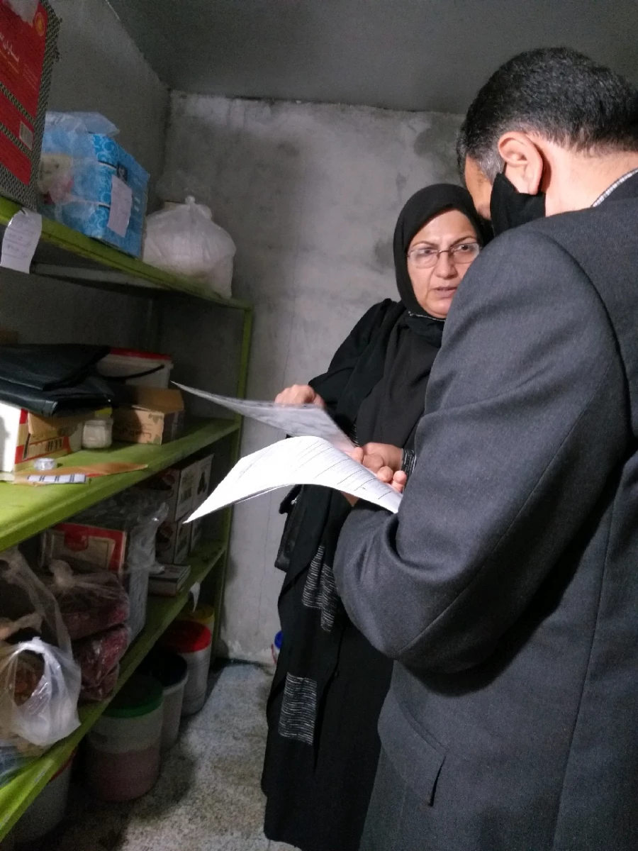 حضور مسئول نظارت و ارزیابی استان در مرکز حضرت فاطمه(س) قائمشهر 2