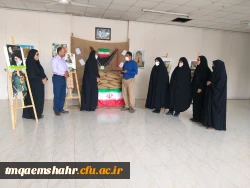 تقدیر از جانباز سرافراز دفاع مقدس به مناسبت هفته دفاع مقدس 2