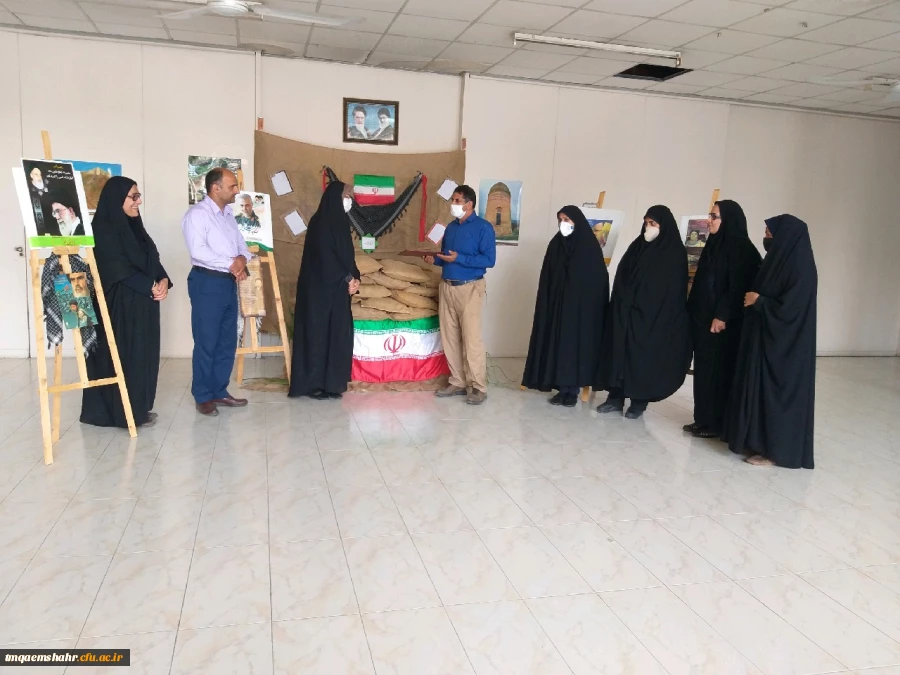 تقدیر از جانباز سرافراز دفاع مقدس به مناسبت هفته دفاع مقدس 2