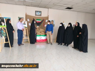 تقدیر از جانباز سرافراز دفاع مقدس به مناسبت هفته دفاع مقدس