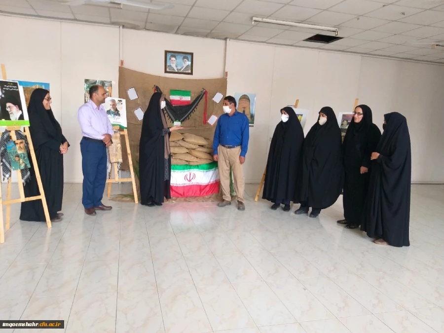 تقدیر از جانباز سرافراز دفاع مقدس به مناسبت هفته دفاع مقدس 3