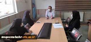 نشست با ریاست اداره فنی حرفه ای شهرستان قائمشهر