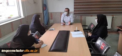 نشست با ریاست اداره فنی حرفه ای شهرستان قائمشهر